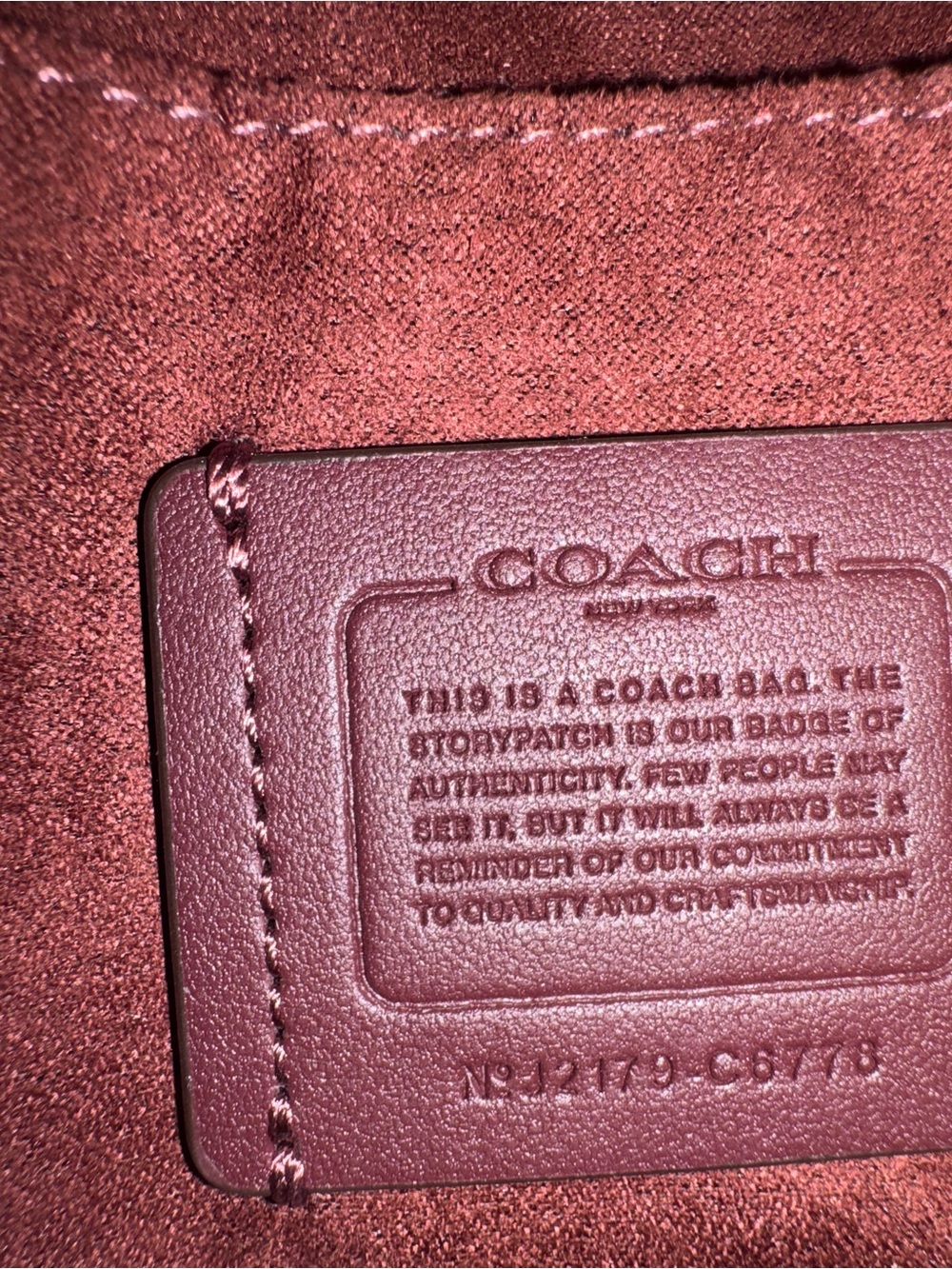 Coach Red mini pepper Bag - Picture 10 of 10